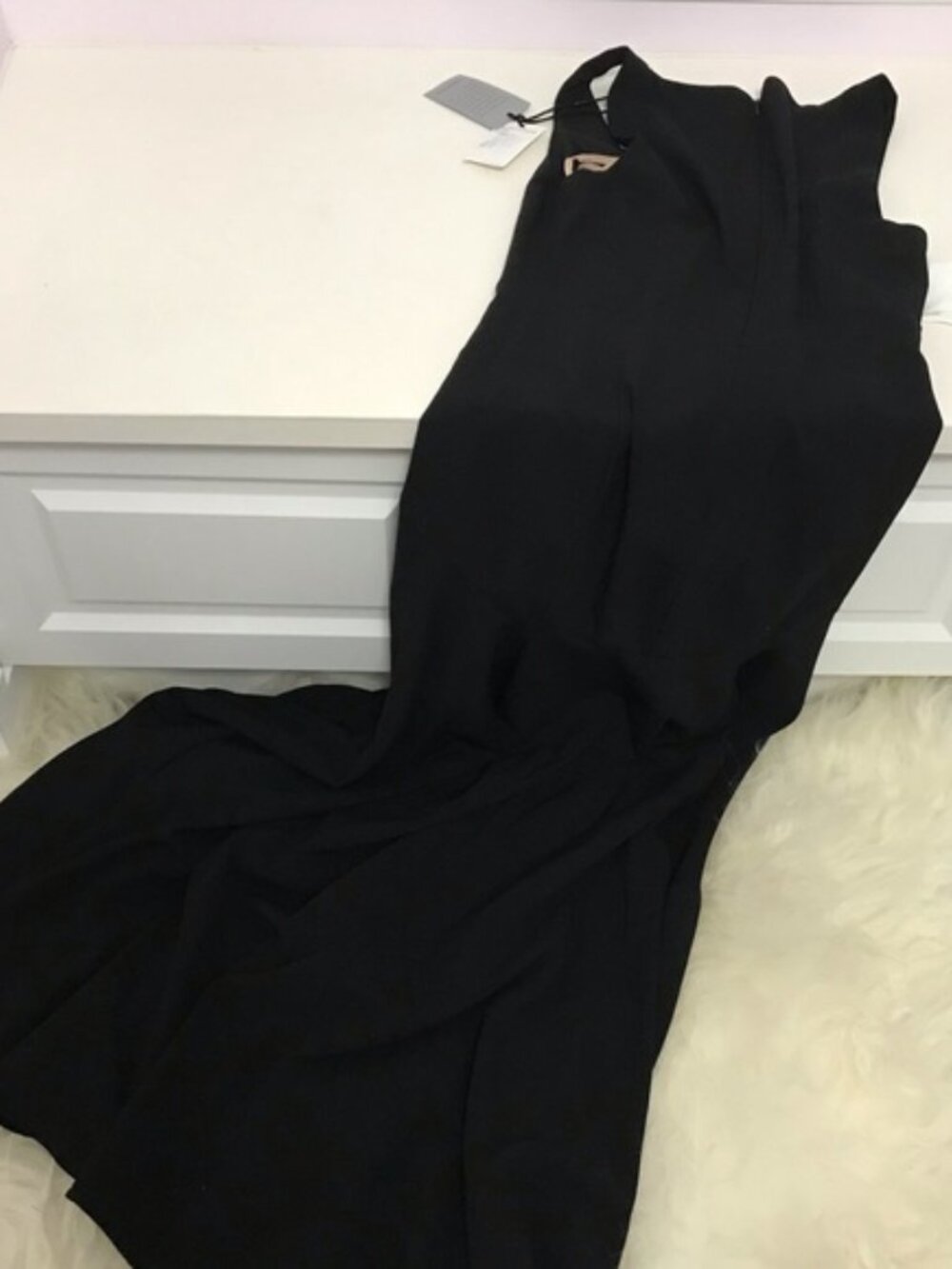 Fame & Partners The Hazel Front Slit Gown 1176 - Picture 7 of 8